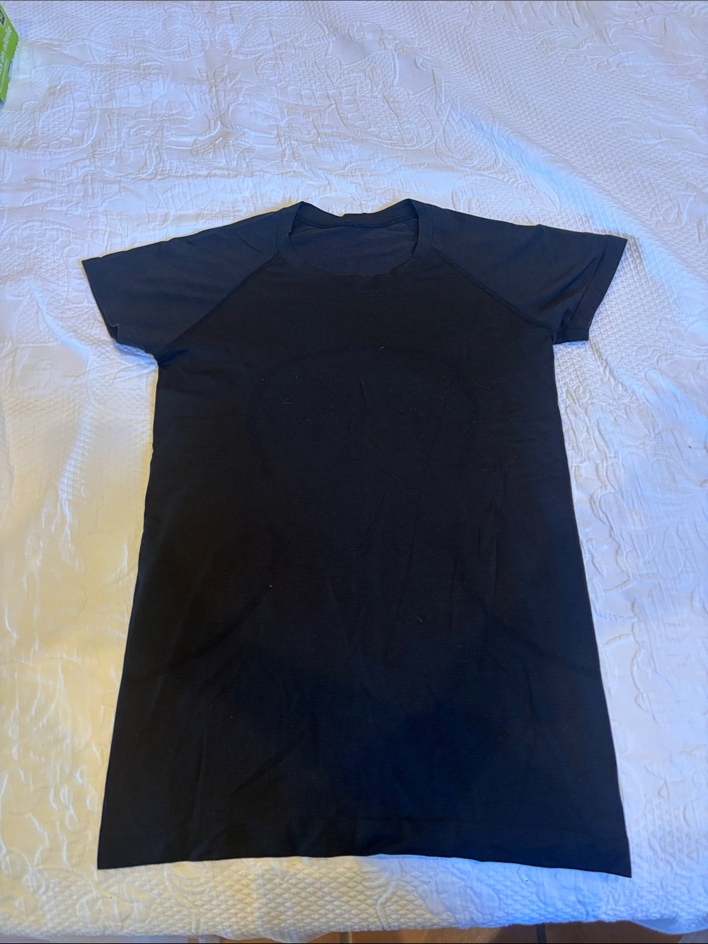 lululemon athletica Black Short Sleeve Performance Tee